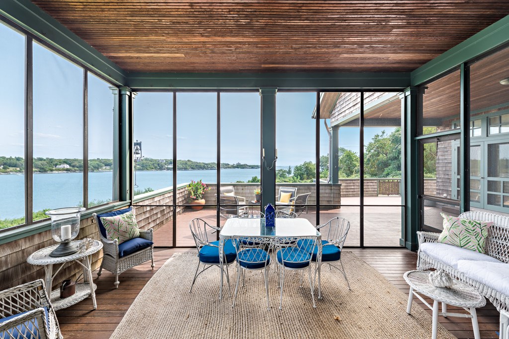147 Beavertail Road Jamestown, RI 02835 - Photo 4 of 46 Screened in porch.