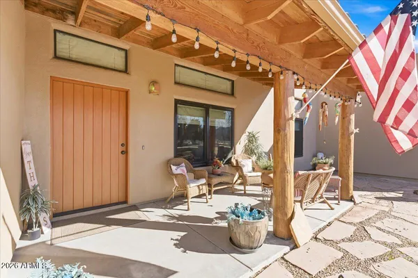 a view of a backyard of snow
