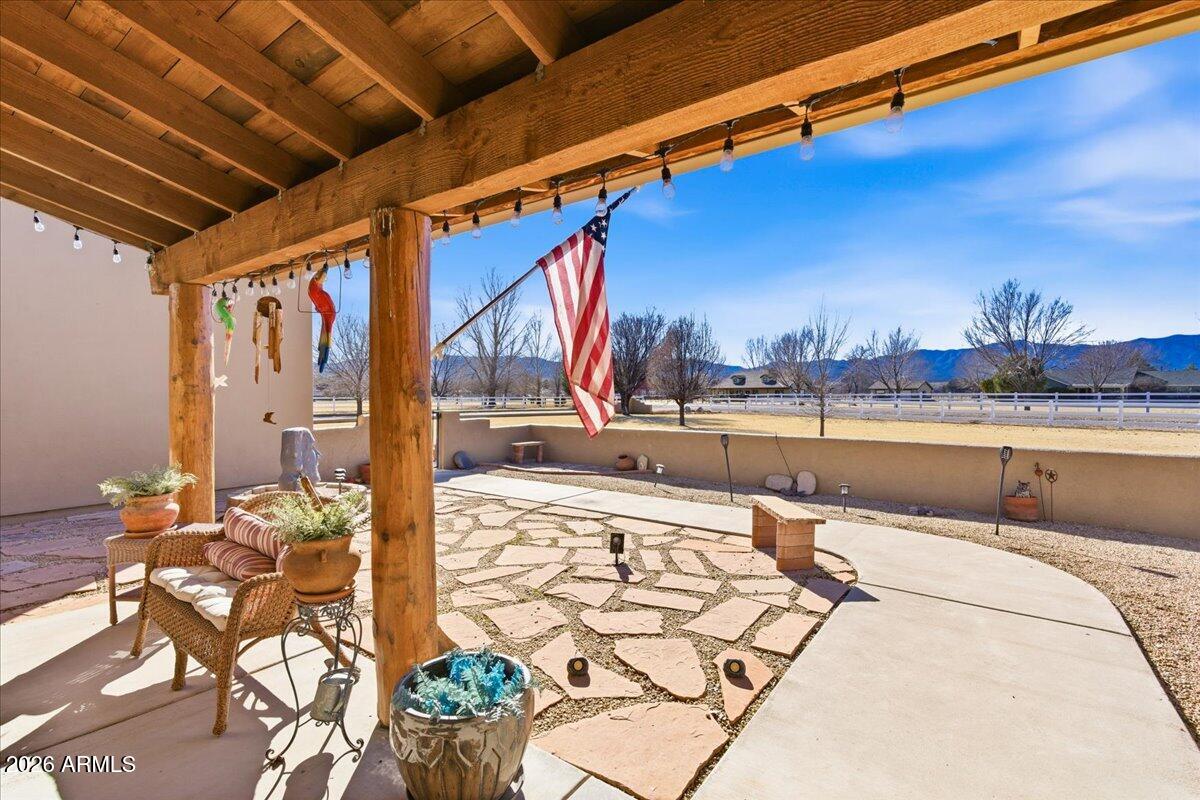4605 Caughran Road Camp Verde, AZ 86322 - Photo 10 of 34 06-Patio View