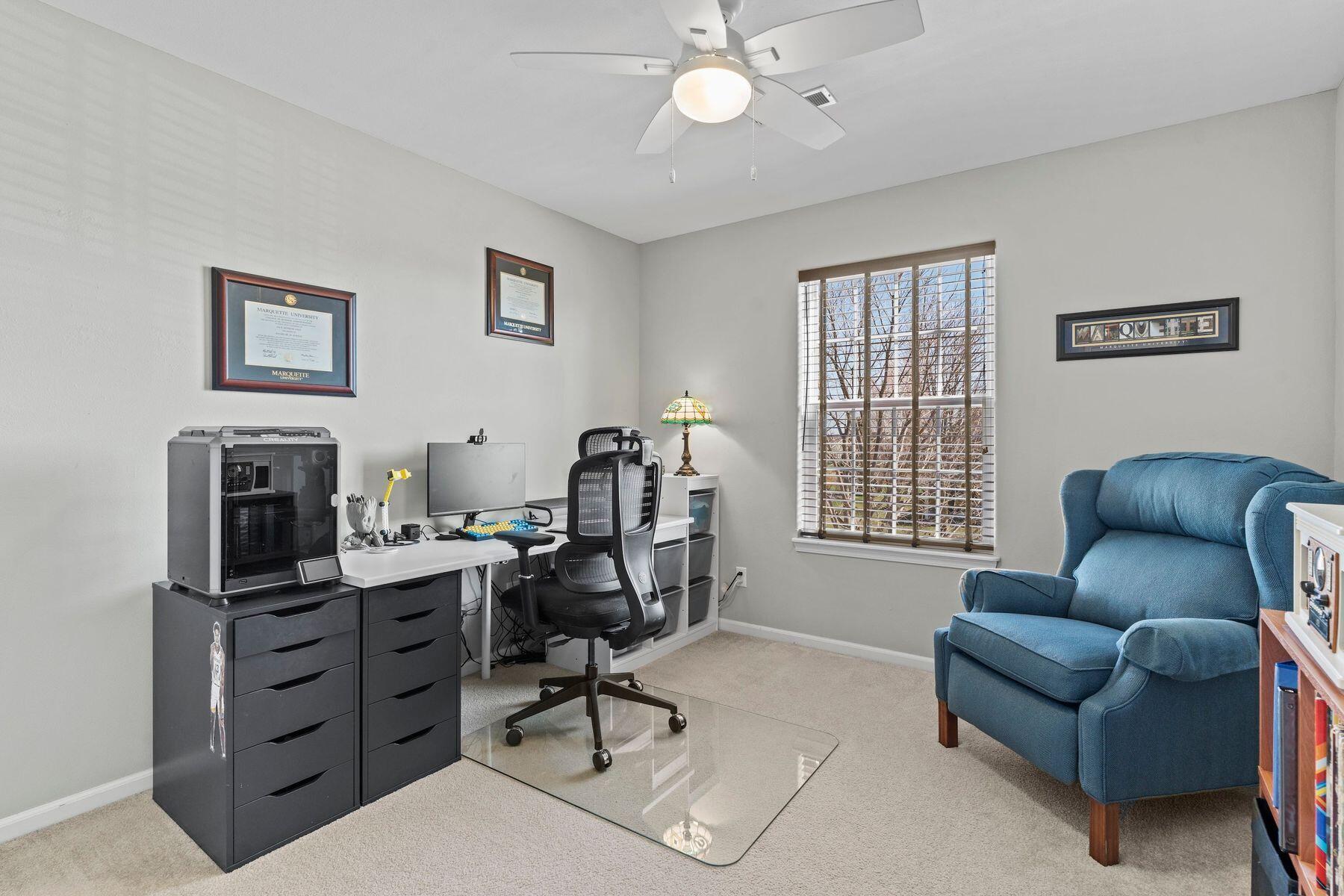 1866 River Lakes Road South Oconomowoc, WI 53066 - Photo 21 of 41 Bedroom/Office