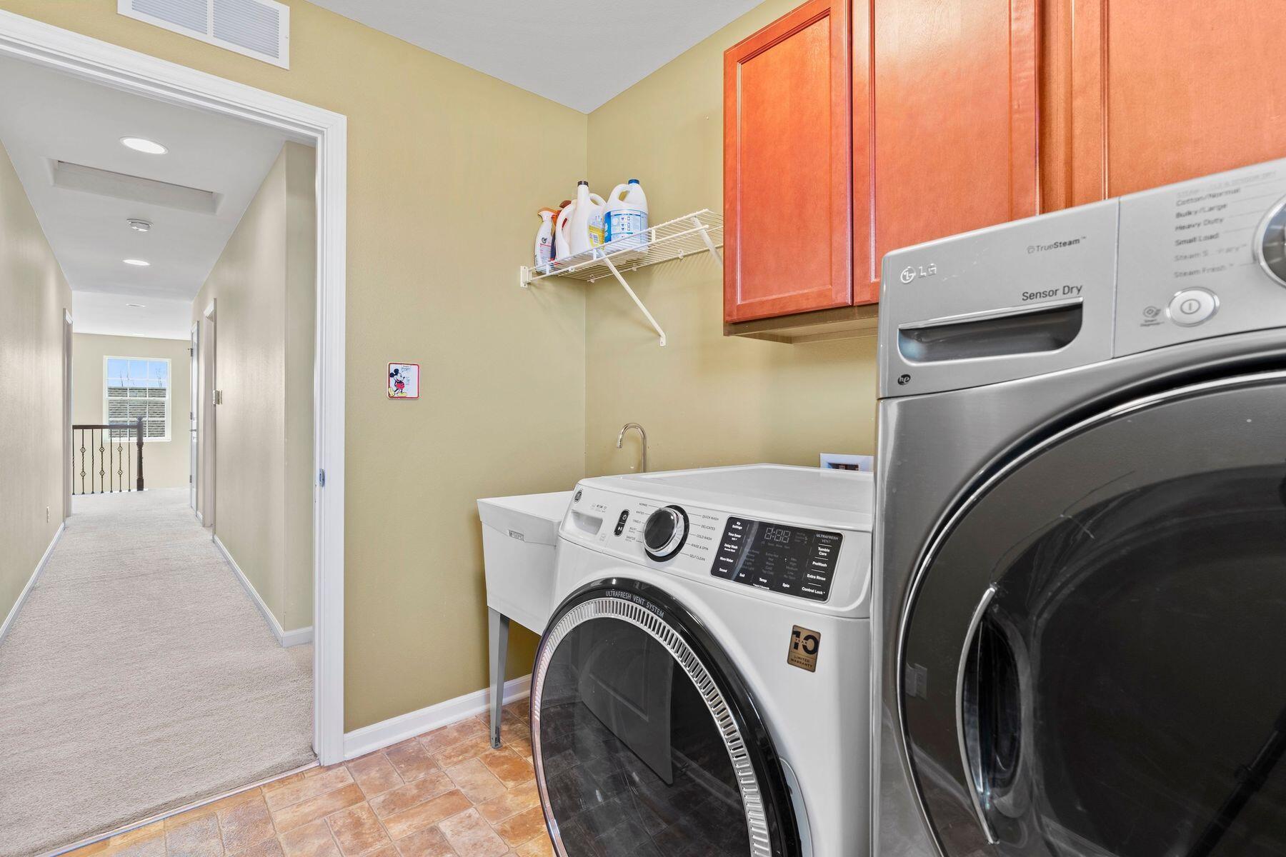 1866 River Lakes Road South Oconomowoc, WI 53066 - Photo 29 of 41 Upstairs Laundry