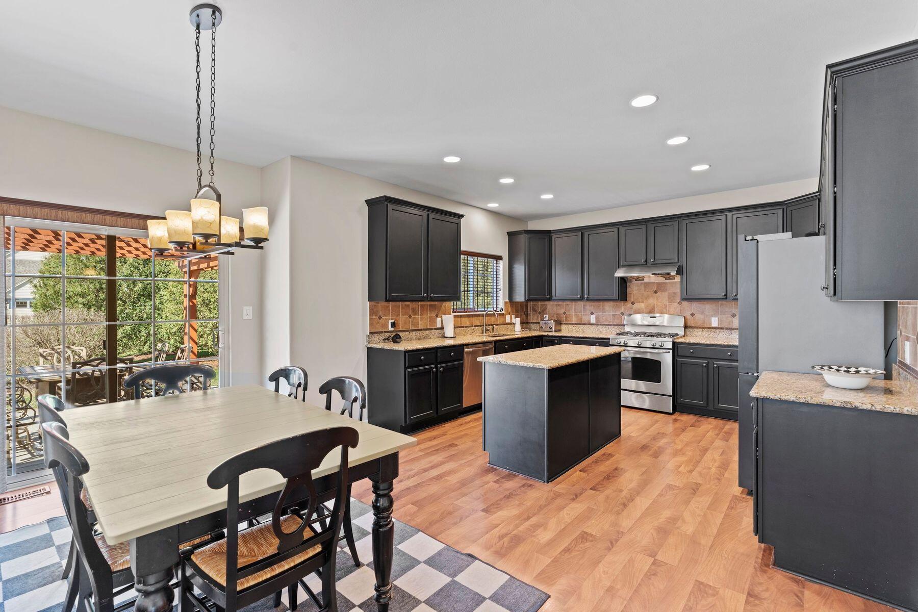 1866 River Lakes Road South Oconomowoc, WI 53066 - Photo 9 of 41 Dining Area in Kitchen