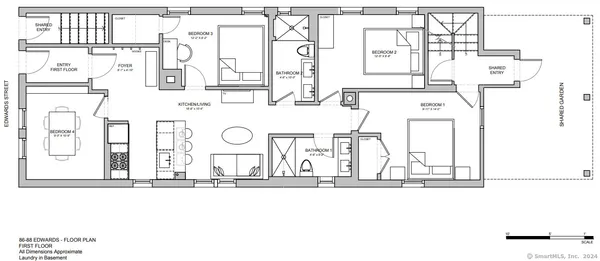 $4,500 | 86 Edwards Street, Unit 1, New Haven, CT 06511
