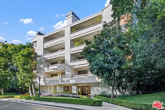 a front view of a building