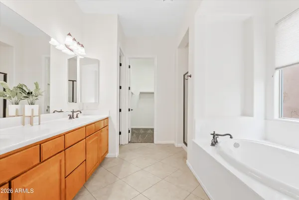 a view of a glass door