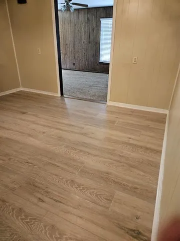 a view of wooden floor