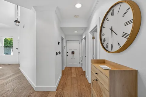 a very nice looking room with a large window