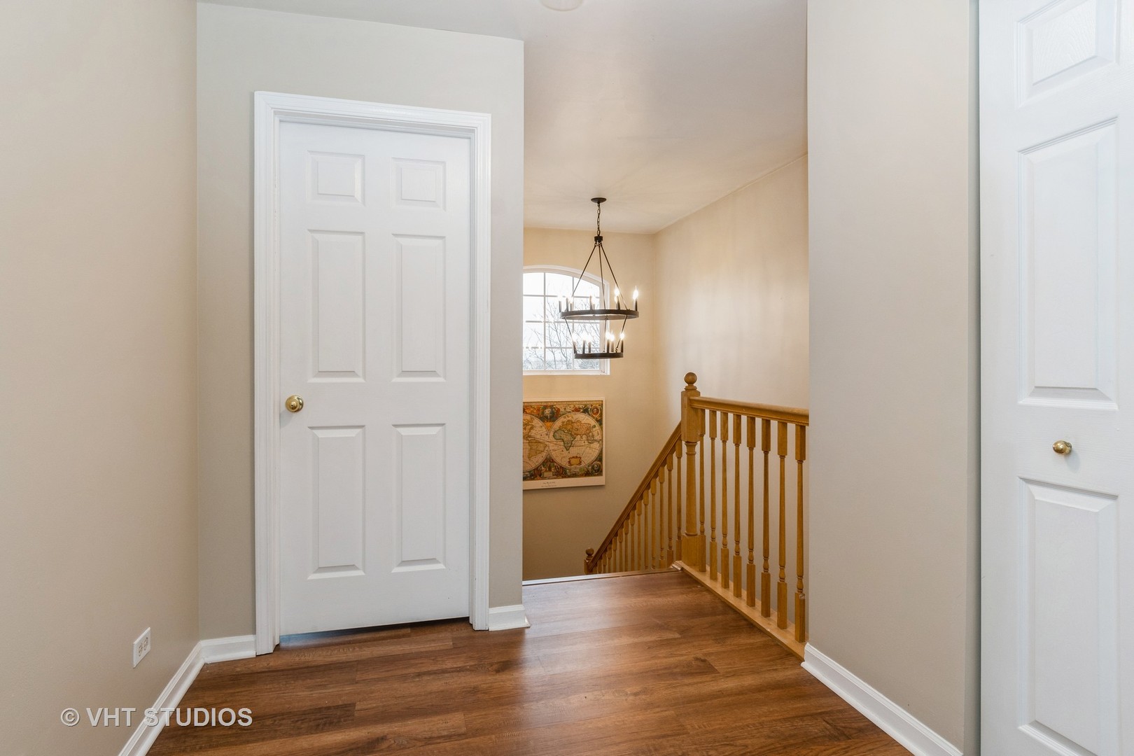 3499 Ravinia Circle Aurora, IL 60504 - Photo 9 of 20 a view of a hallway with wooden floor