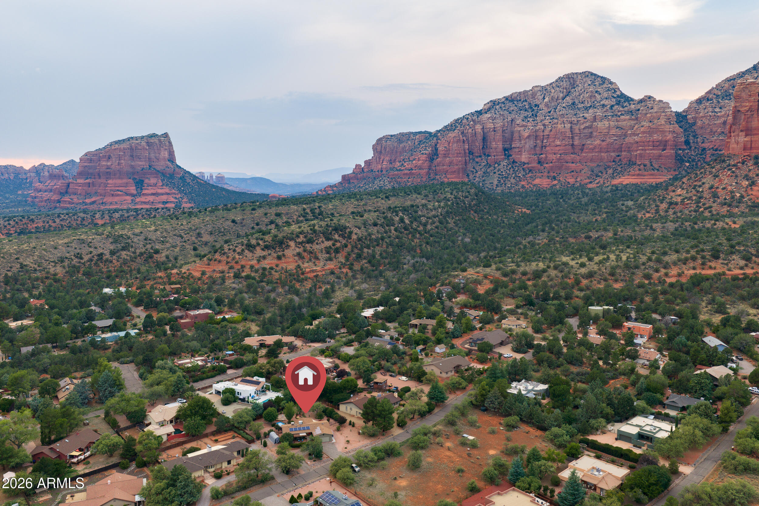 325 Raintree Road Sedona, AZ 86351 - Photo 37 of 43 GT_325RaintreeRD_Exterior_Drone_06