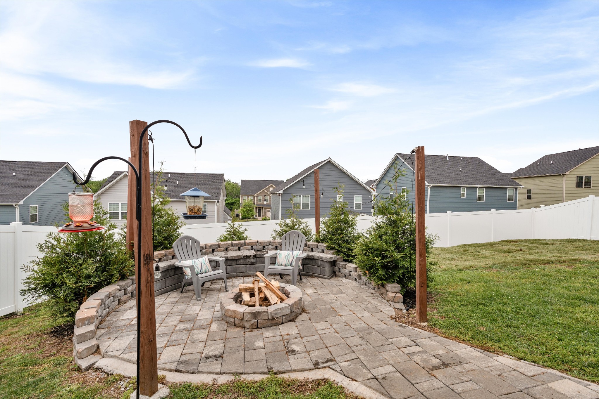616 Castle Road Mount Juliet, TN 37122 - Photo 23 of 27 a view of a house with backyard porch and garden