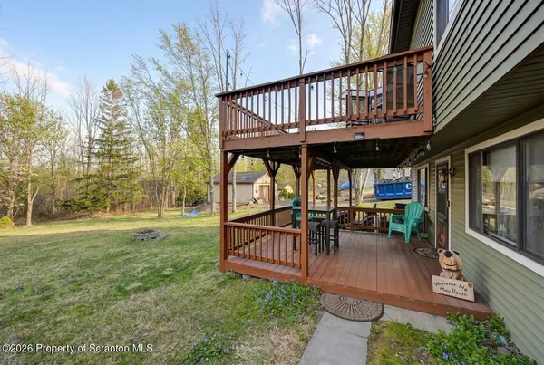 a house with a outdoor space