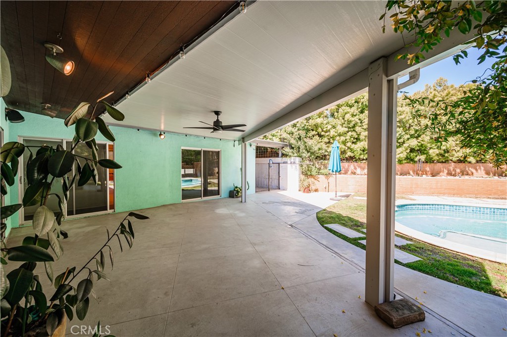 105 West Kenneth Road Glendale, CA 91202 - Photo 36 of 48 a view of a porch with seating space