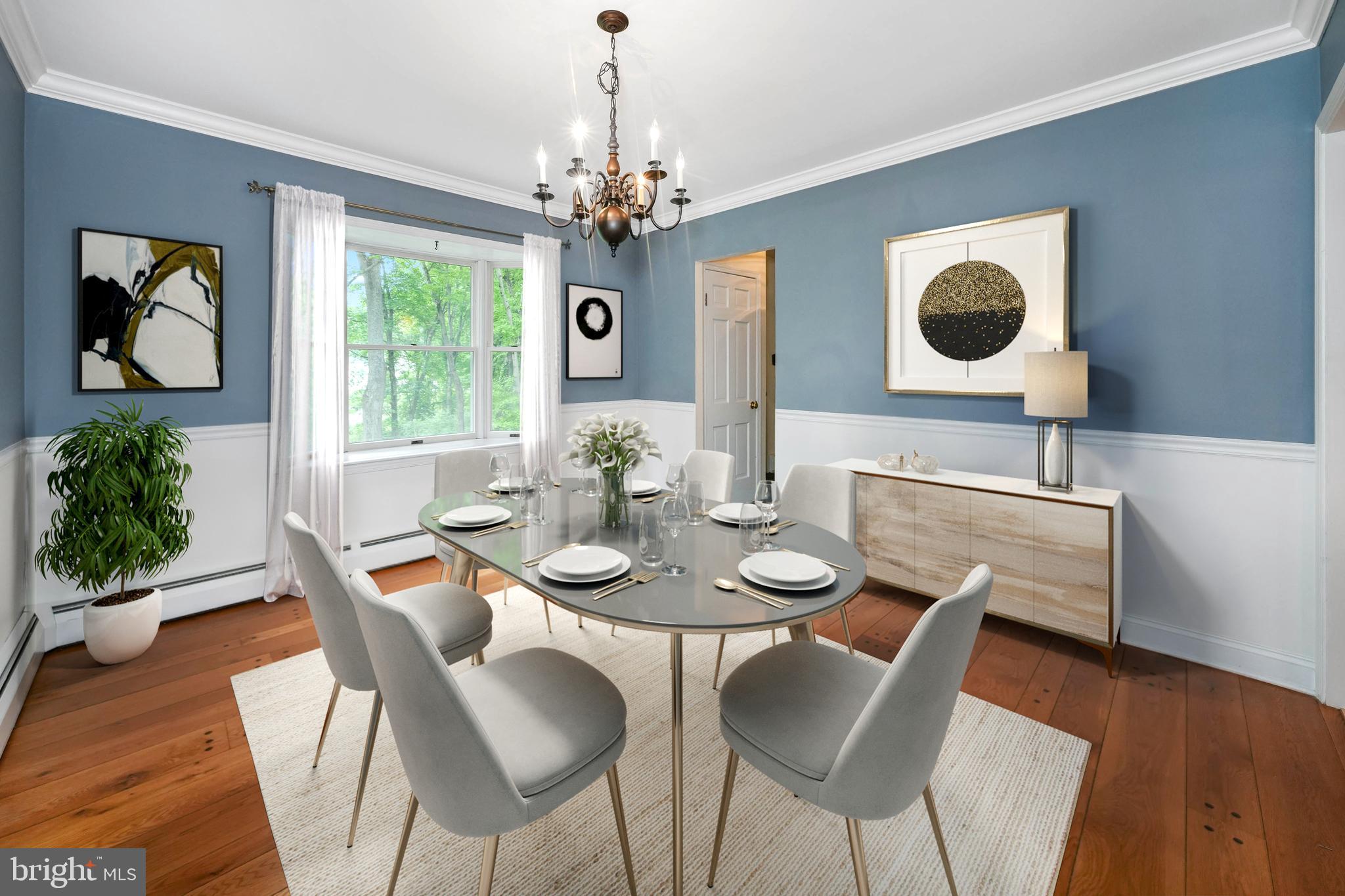 681 Brintons Bridge Road West Chester, PA 19382 - Photo 12 of 64 Dining Room Virtually Staged