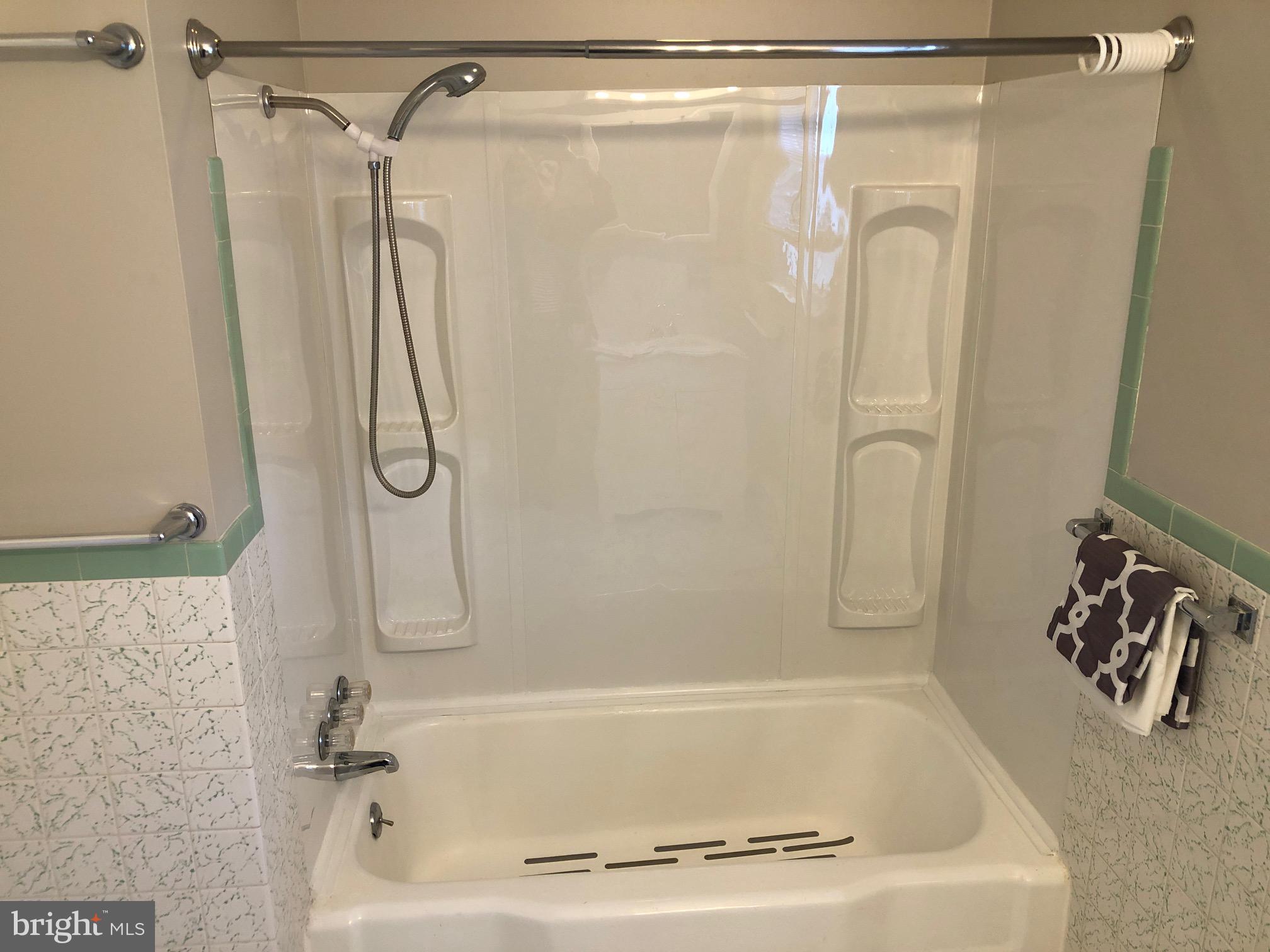 20618 Ridge Road Colonial Beach, VA 22443 - Photo 14 of 25 a bathroom with a shower and a shower