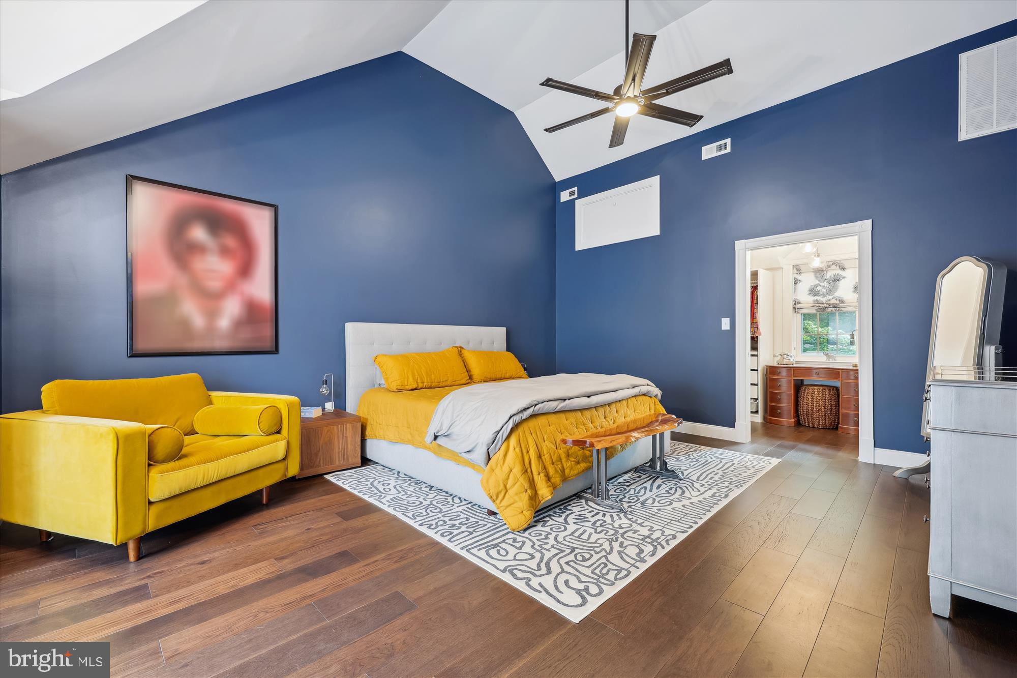 8103 Piney Branch Road Silver Spring, MD 20910 - Photo 21 of 42 a bedroom with a bed and a couch