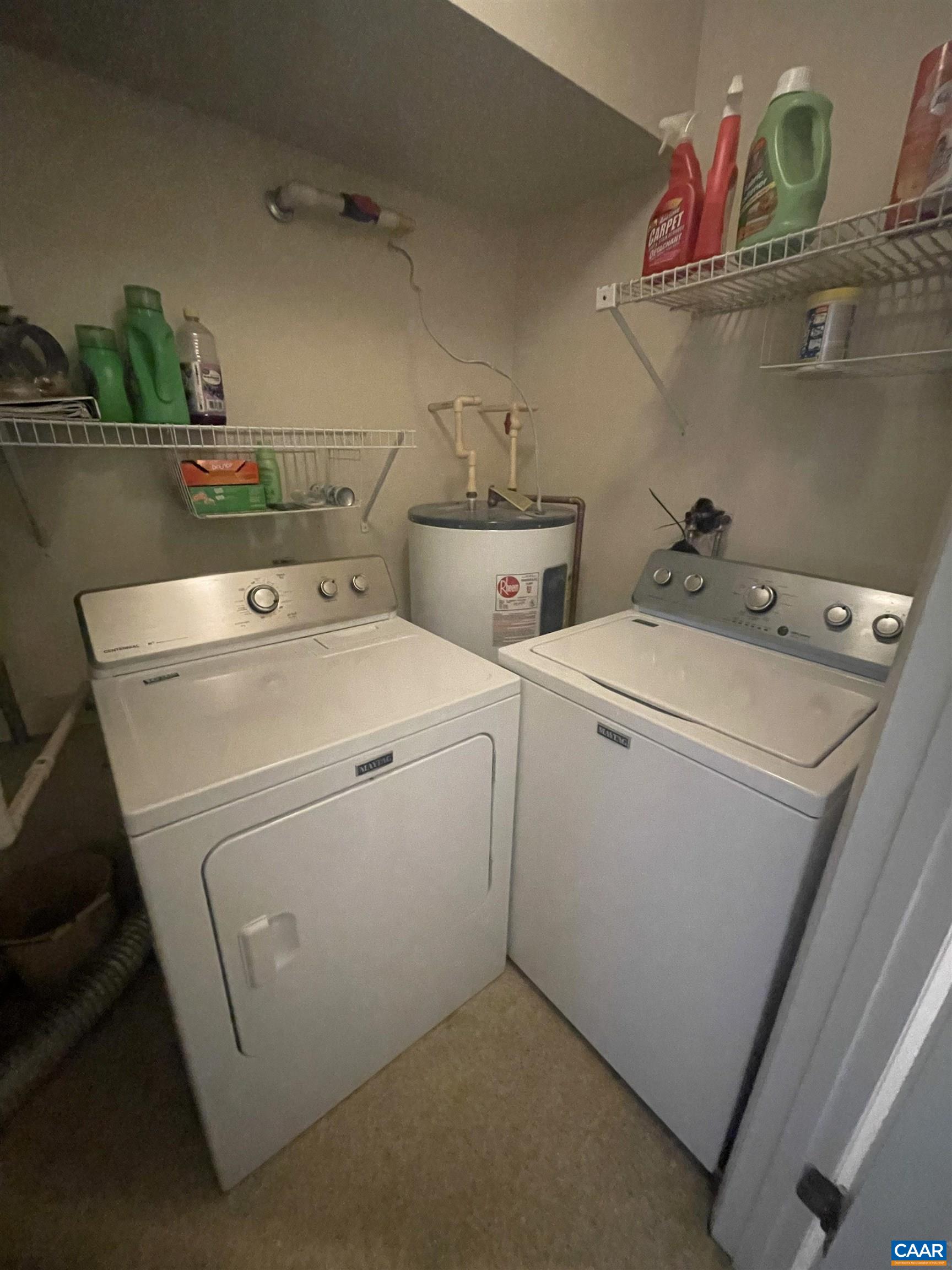 115 Turtle Creek Road, Unit 8 Charlottesville, VA 22901 - Photo 37 of 40 a utility room with dryer and washer