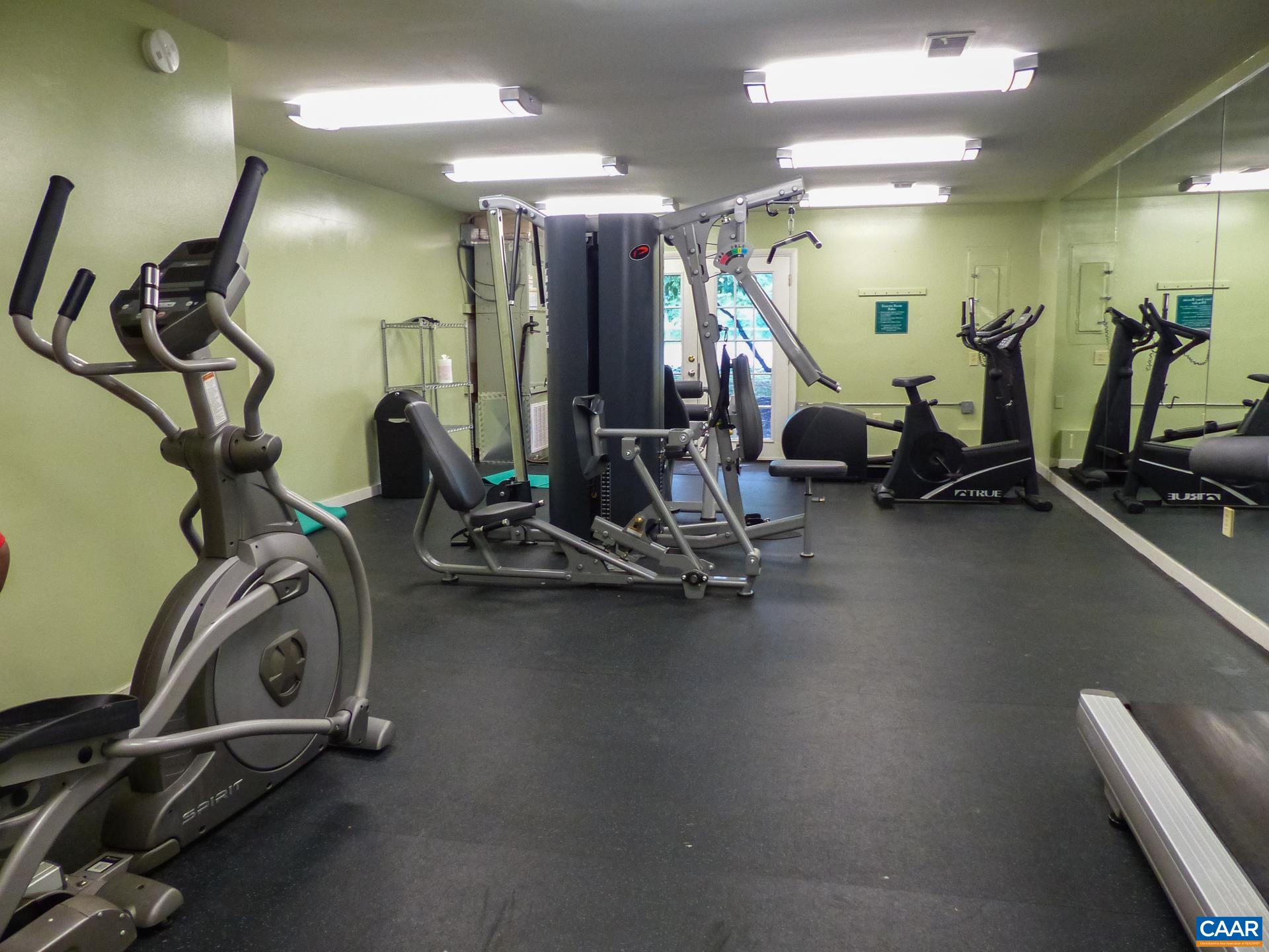 115 Turtle Creek Road, Unit 8 Charlottesville, VA 22901 - Photo 10 of 40 a view of a room with gym equipment