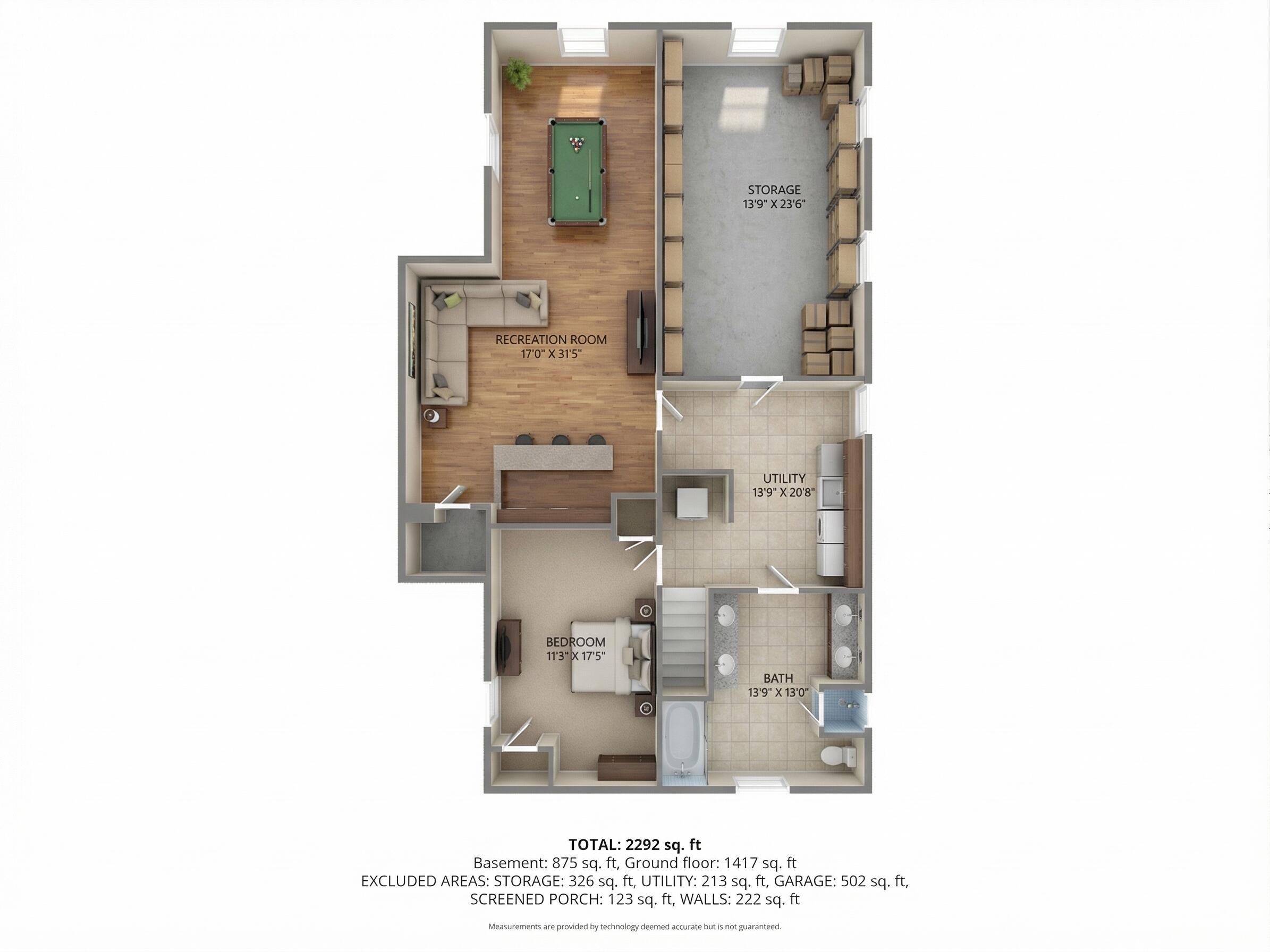 7410 Cherry Avenue Jenison, MI 49428 - Photo 37 of 44 Basement 3D