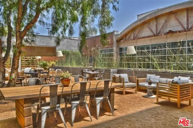 a city view with tall buildings