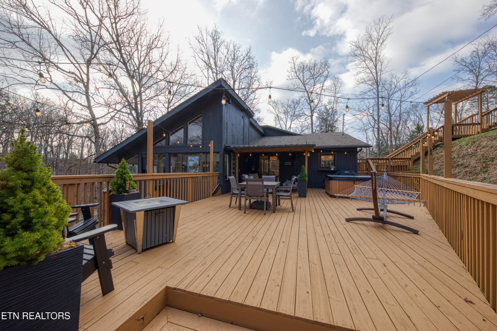 333 Enchanted Forest Way Sevierville, TN 37876 - Photo 32 of 42 a view of house with deck outdoor seating and city view