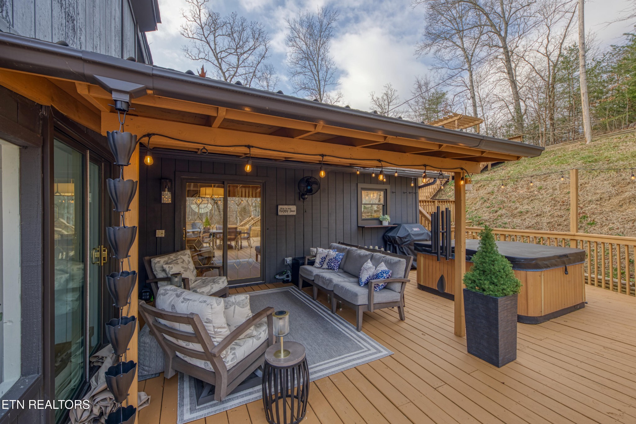 333 Enchanted Forest Way Sevierville, TN 37876 - Photo 34 of 42 a view of house with patio outdoor seating