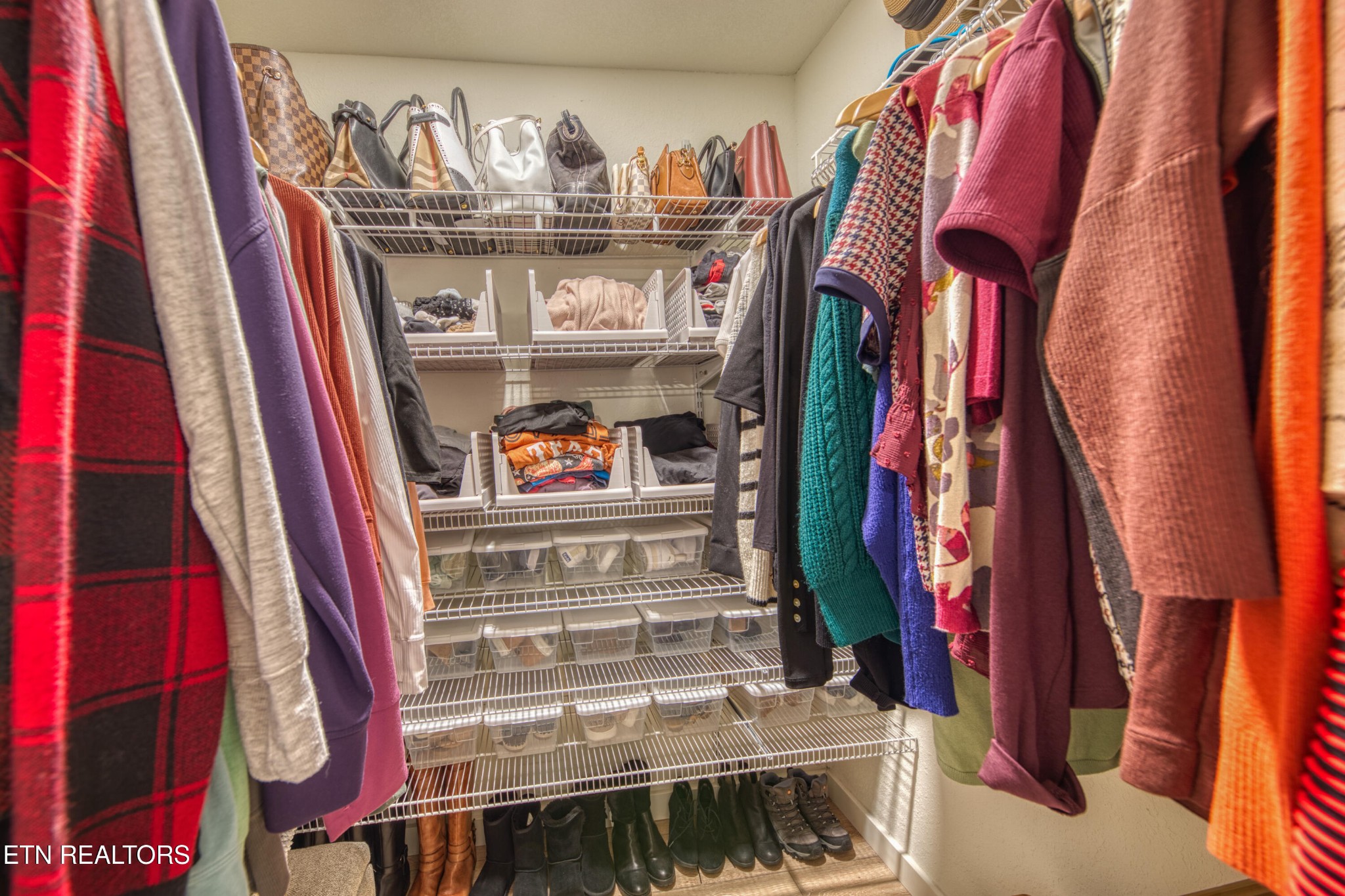 333 Enchanted Forest Way Sevierville, TN 37876 - Photo 10 of 42 a view of walk in closet with clothes and shoes