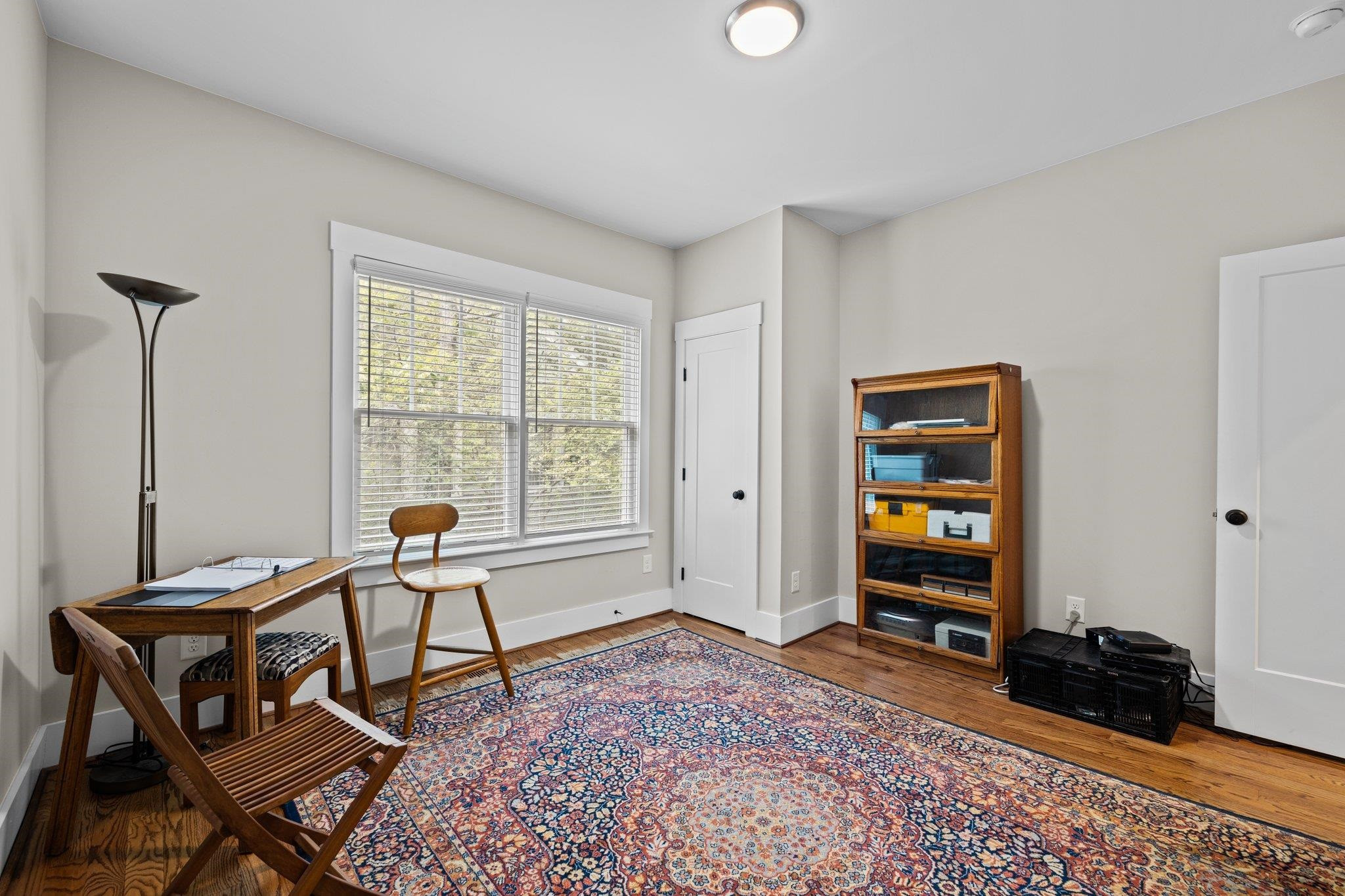 2305 Chapel Hill Road Durham, NC 27707 - Photo 18 of 45 Third Bedroom on first floor with adjacent Powder Room