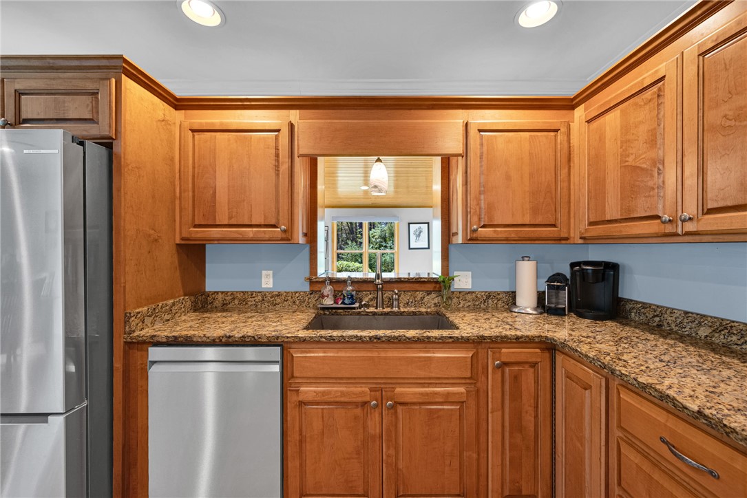 1010 Ridgeview Drive Pendleton, SC 29670 - Photo 17 of 47 This bright kitchen features ample cabinetry and beautiful countertops.