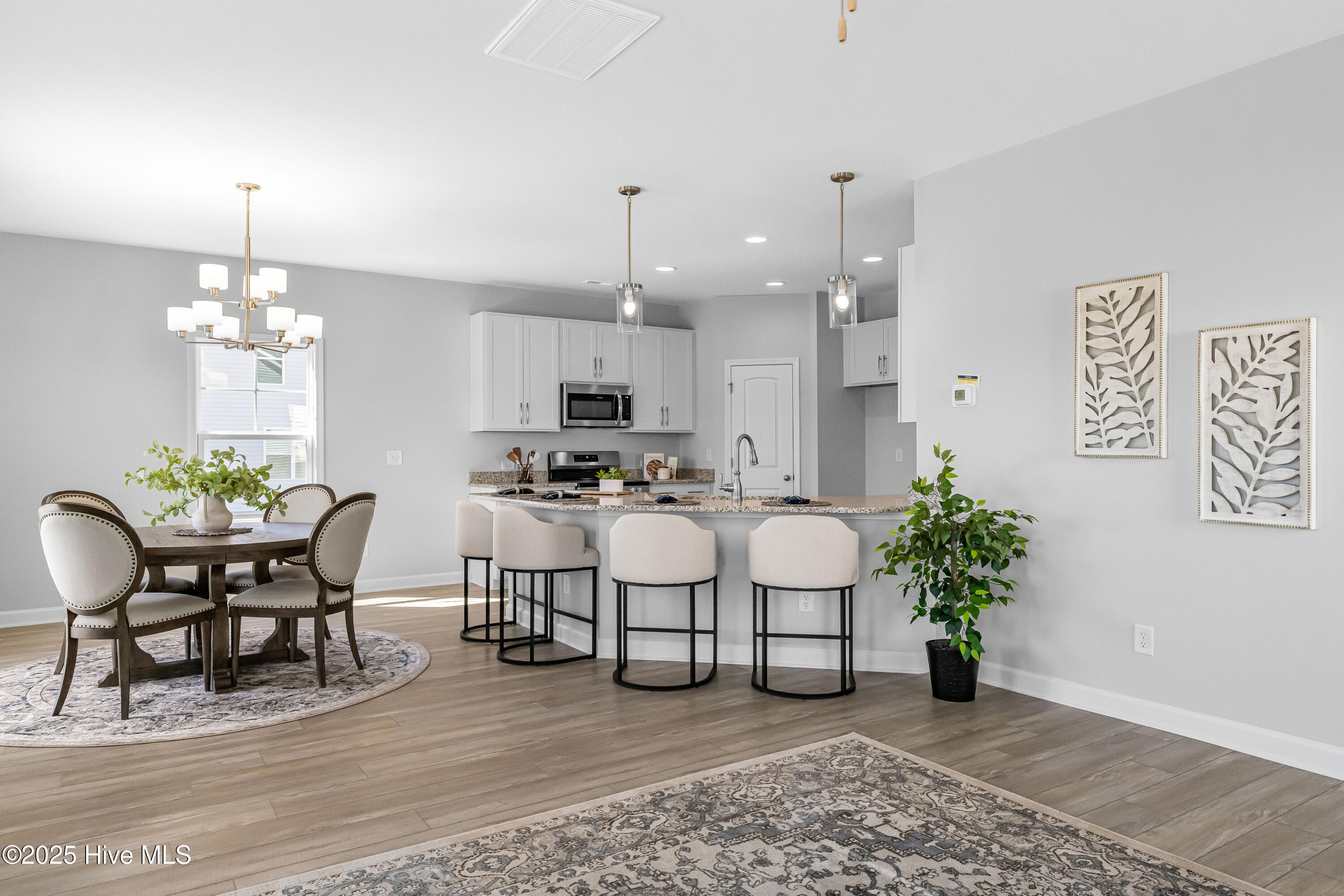 223 Clear View School Road Jacksonville, NC 28540 - Photo 12 of 44 Open Living Spaces (Great Room, Dining, and Kitchen)