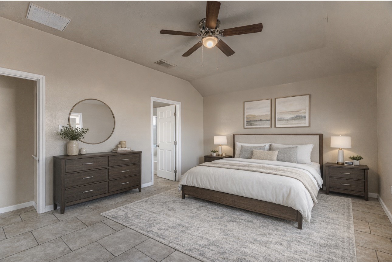 3619 Fiorella Way Humble, TX 77338 - Photo 6 of 16 VIRTUALLY STAGED PRIMARY BEDROOM