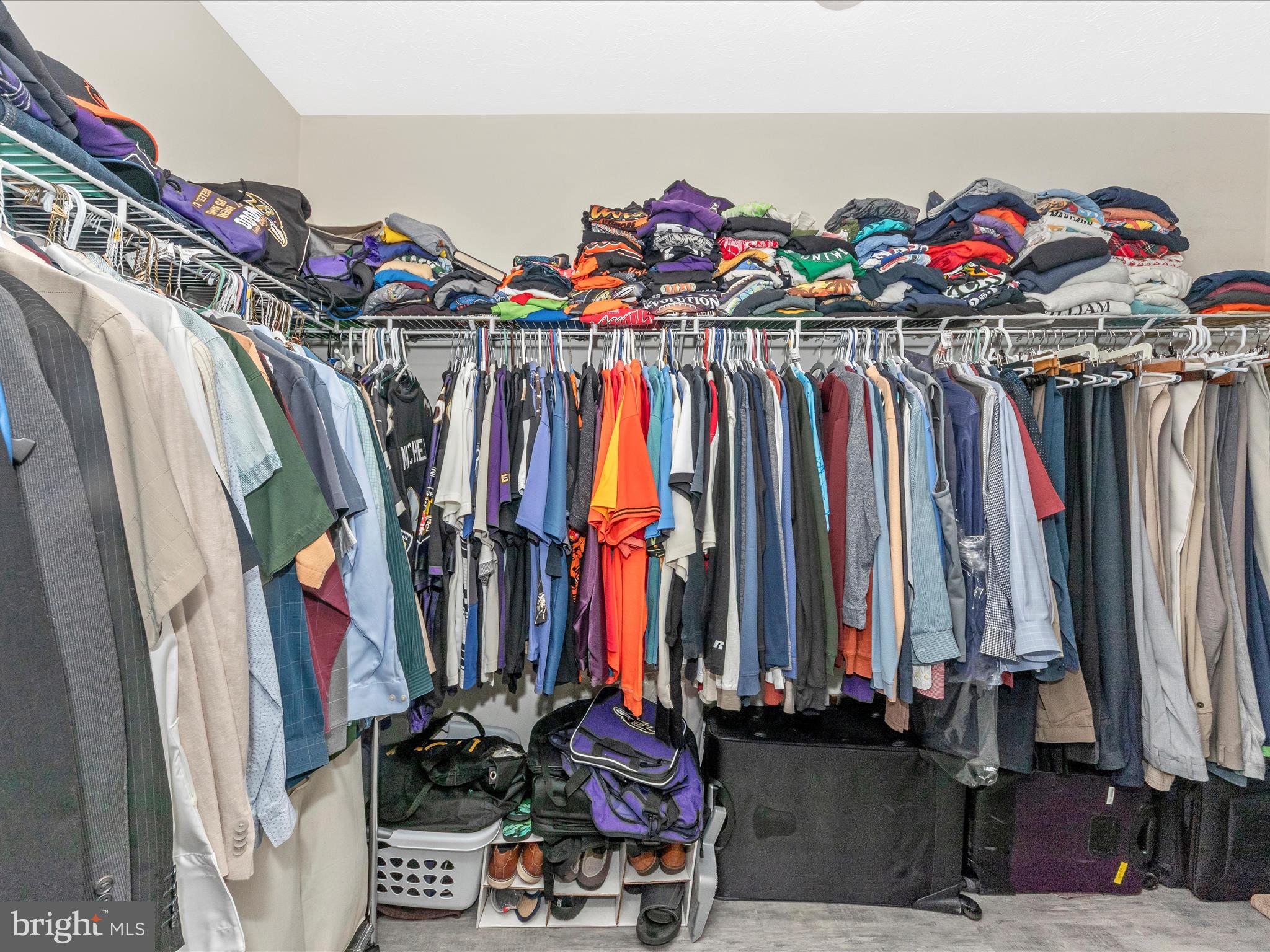 7732 Rotherham Drive Hanover, MD 21076 - Photo 24 of 55 a view of walk in closet with clothes