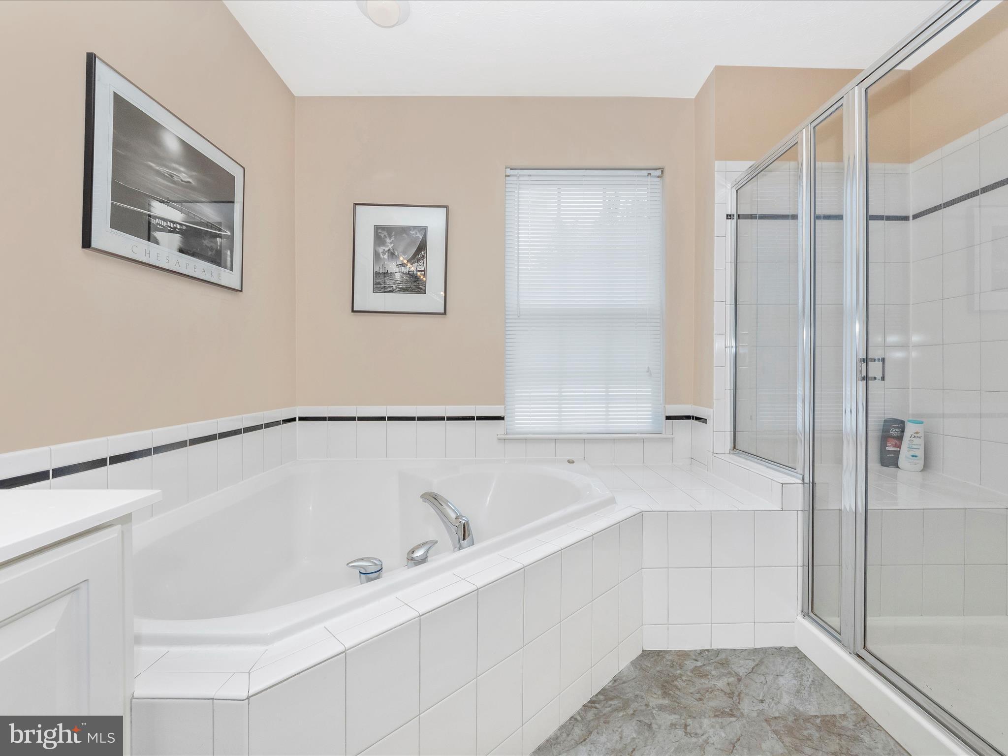 7732 Rotherham Drive Hanover, MD 21076 - Photo 26 of 55 a bathroom with a bathtub and shower