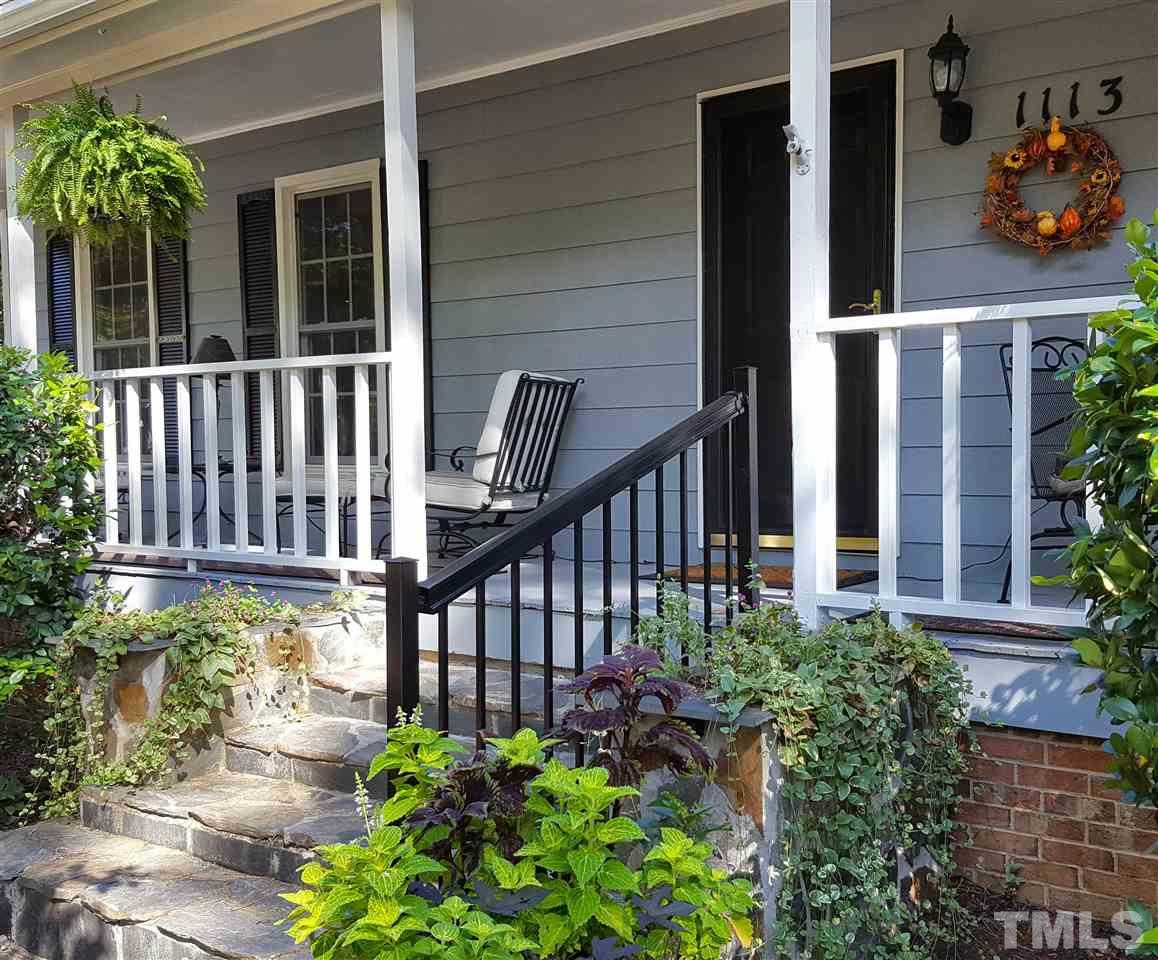 1113 Hamilton Way Durham, NC 27713 - Photo 2 of 25 front view of a house with potted plants