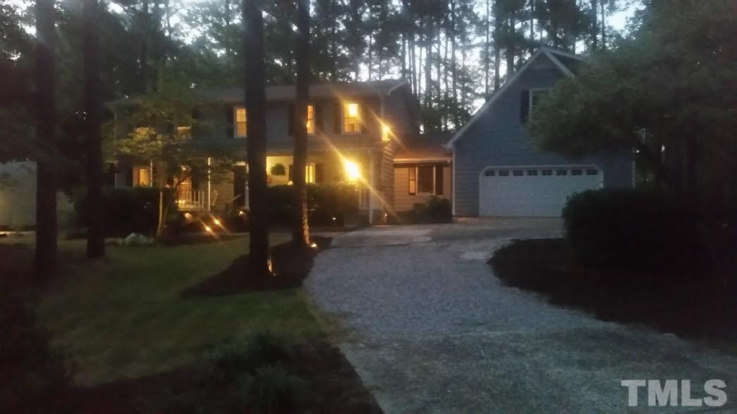 1113 Hamilton Way Durham, NC 27713 - Photo 25 of 25 a backyard of a house with lots of green space