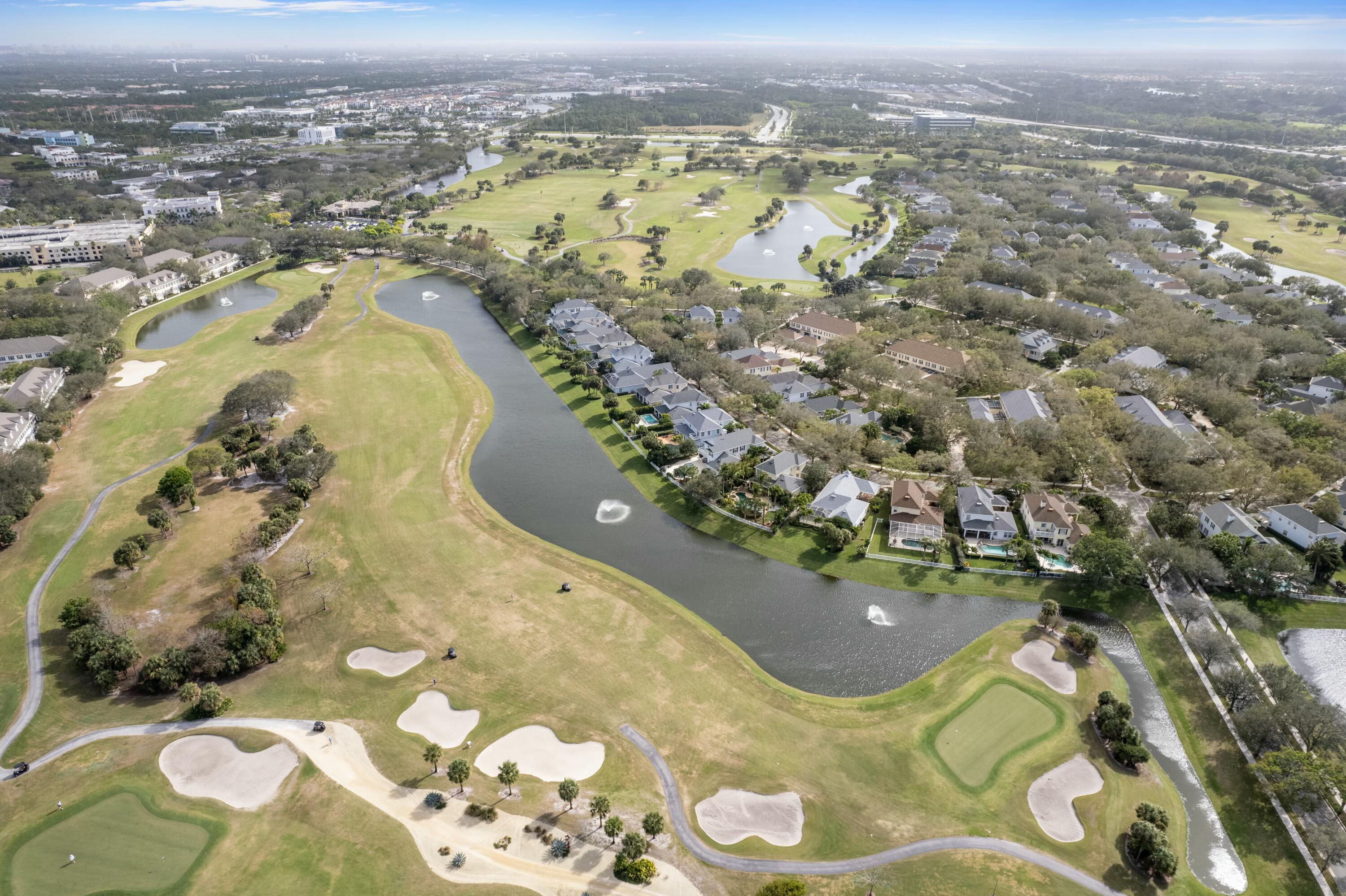 140 Barbados Drive Jupiter, FL 33458 - Photo 34 of 42 an aerial view of a residential houses with outdoor space