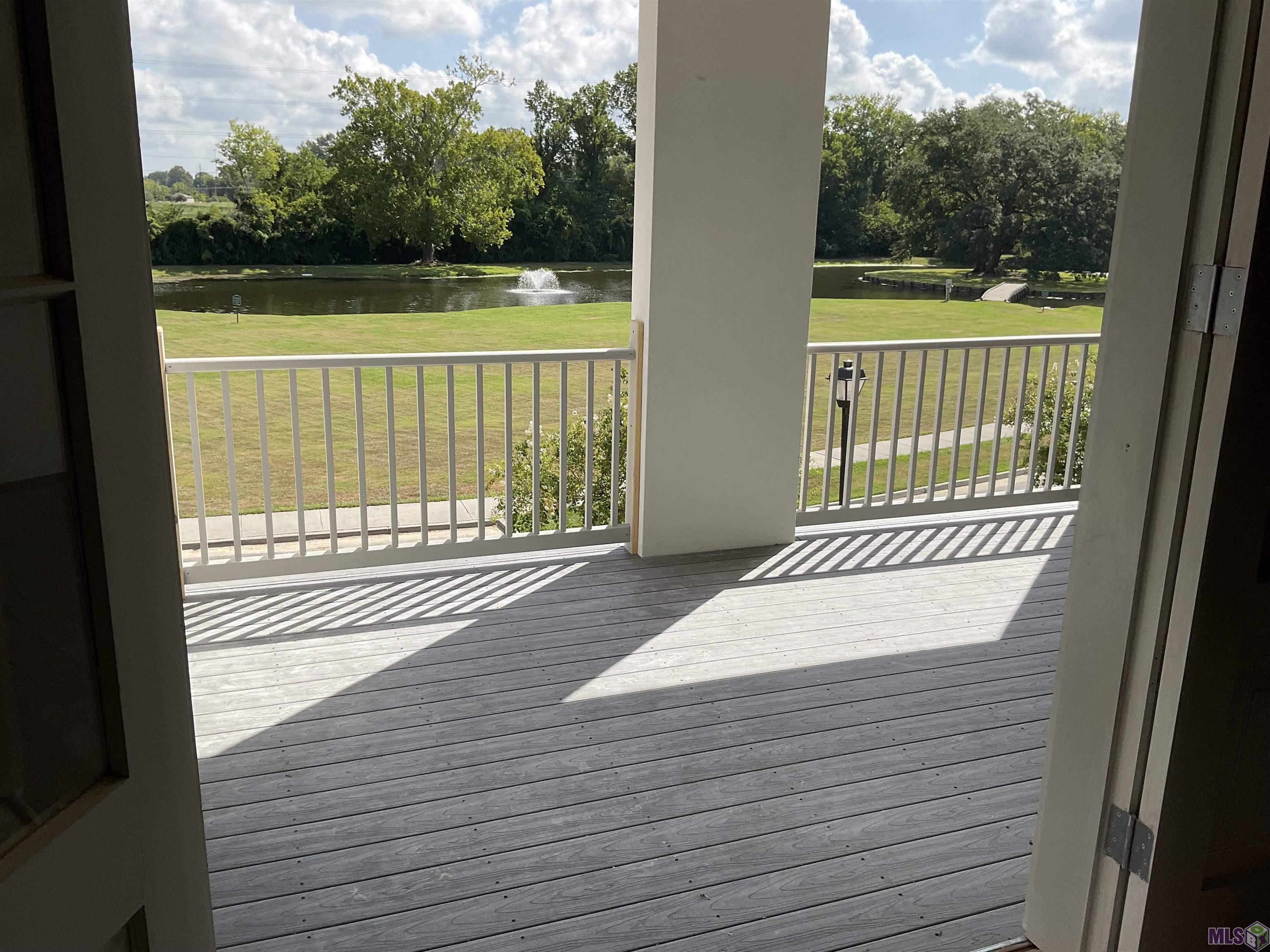 7121 Lane's End Baton Rouge, LA 70810 - Photo 39 of 53 Pond view from balcony