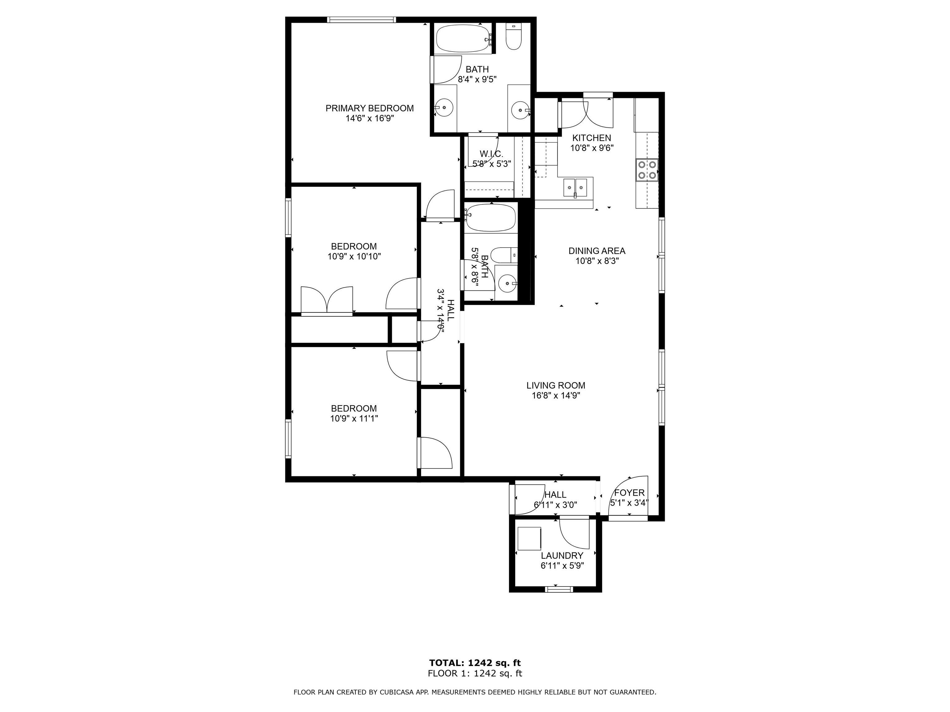 3852 Chesterfield Lane Foley, AL 36535 - Photo 34 of 34 Floor Plan