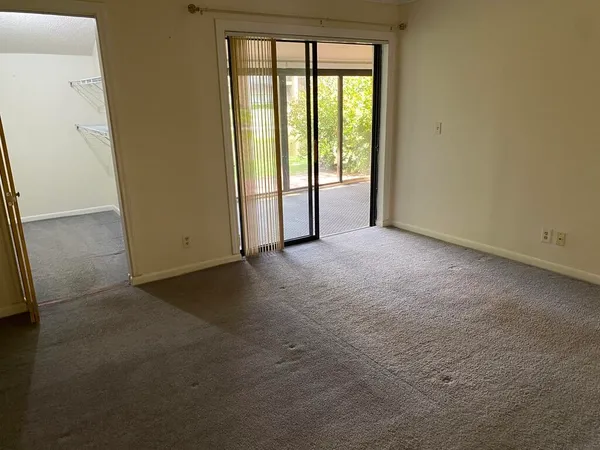 a view of empty room