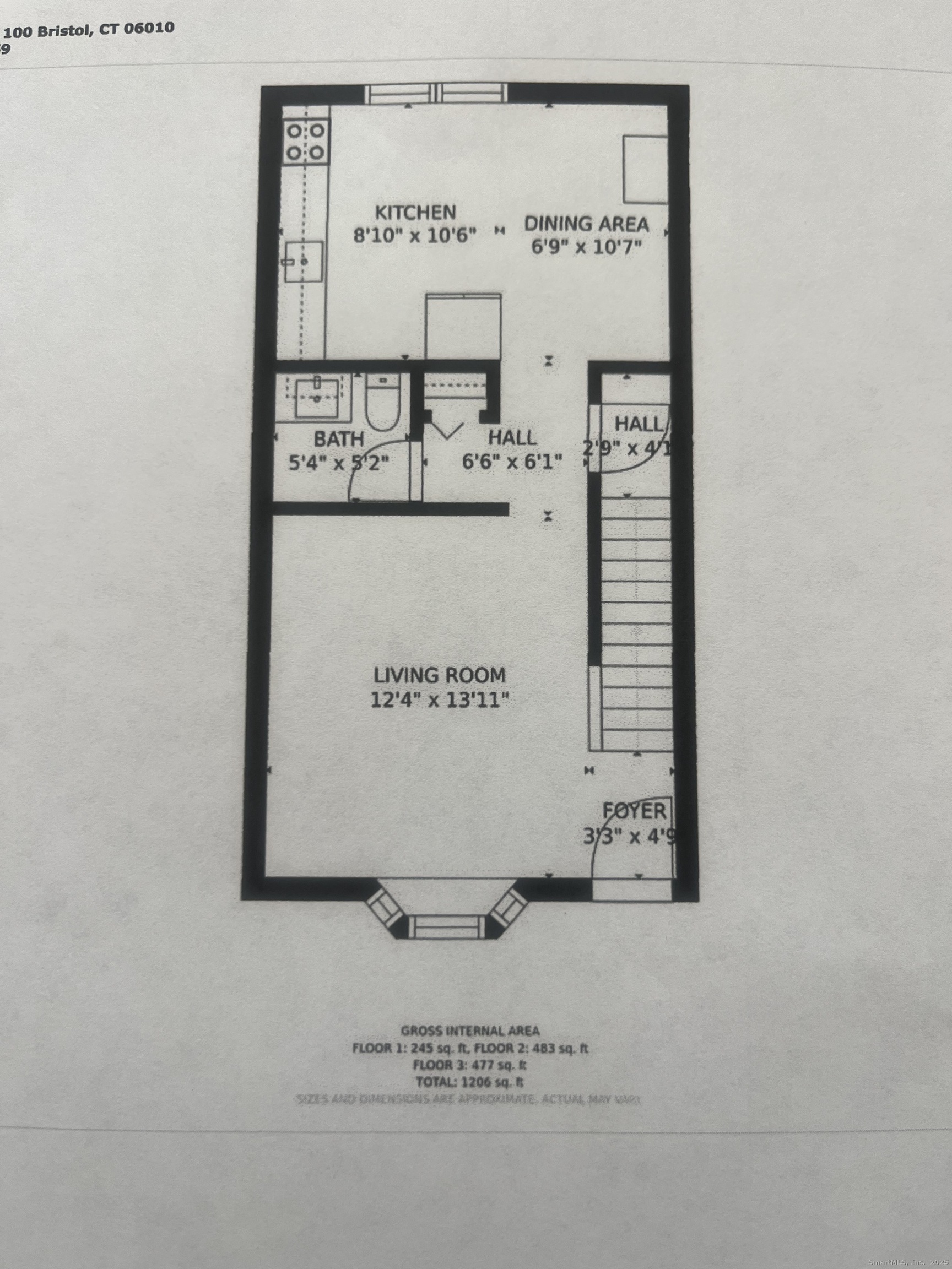 79 Beths Avenue, Unit 100 Bristol, CT 06010 - Photo 2 of 29 close up of a white wall