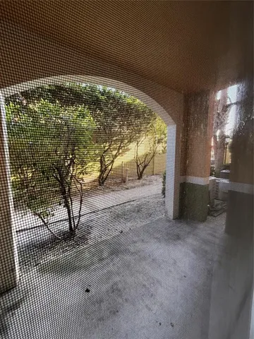 a view of empty room