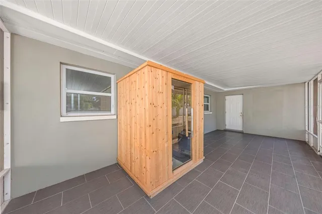 a view of an empty room with window