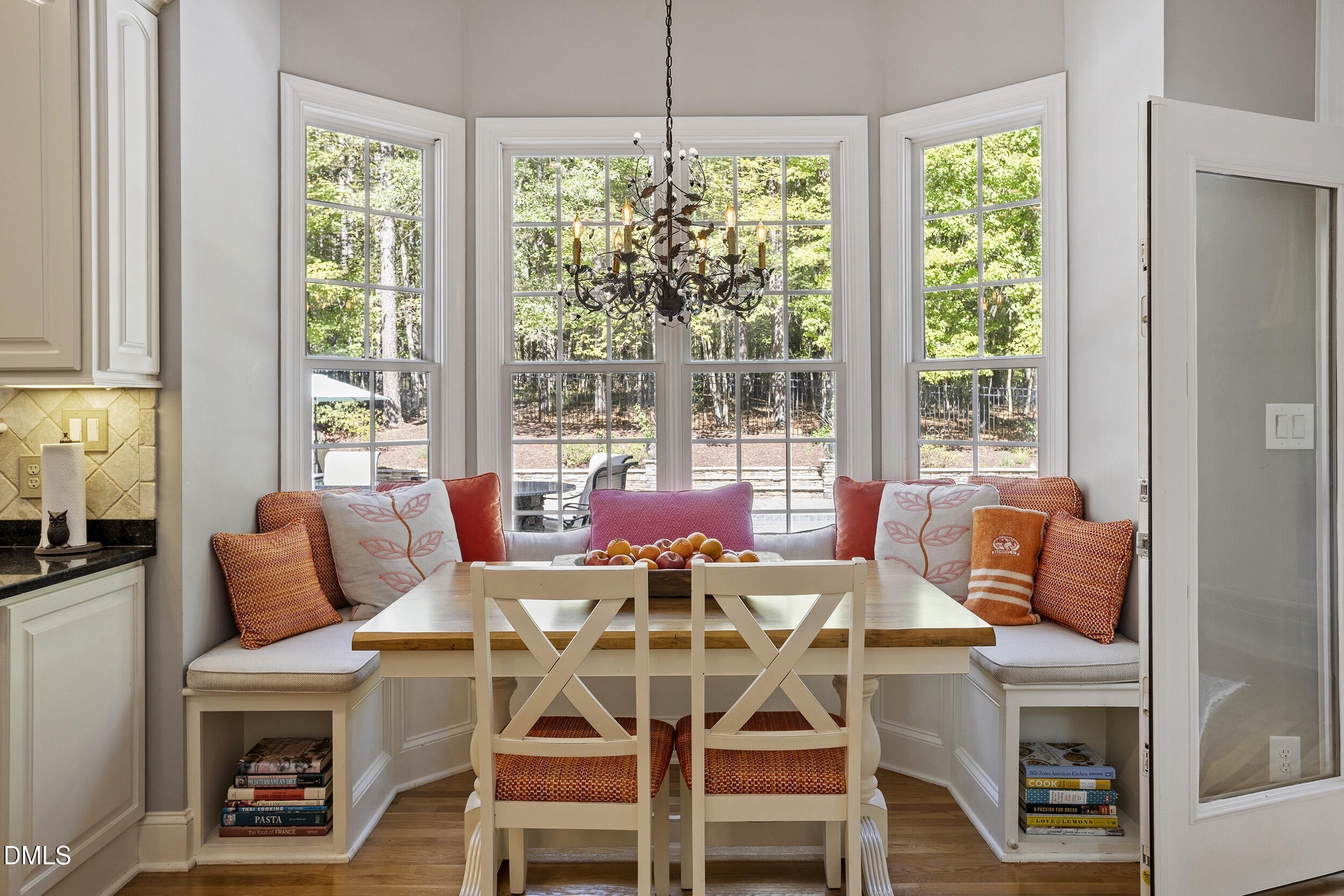 905 Olde Thompson Creek Road Apex, NC 27523 - Photo 30 of 67 a dining room with furniture and window