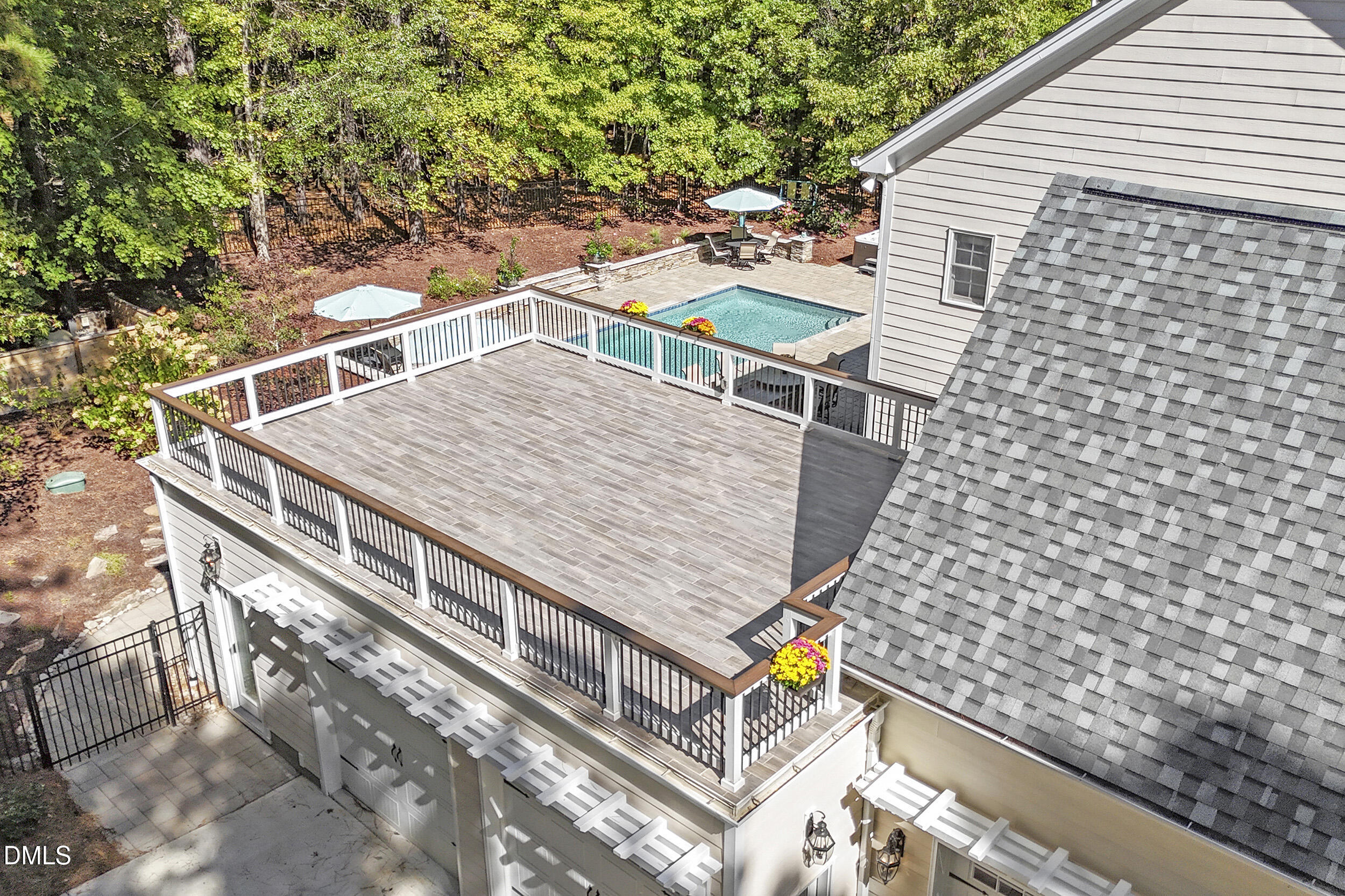 905 Olde Thompson Creek Road Apex, NC 27523 - Photo 55 of 67 Rooftop Patio