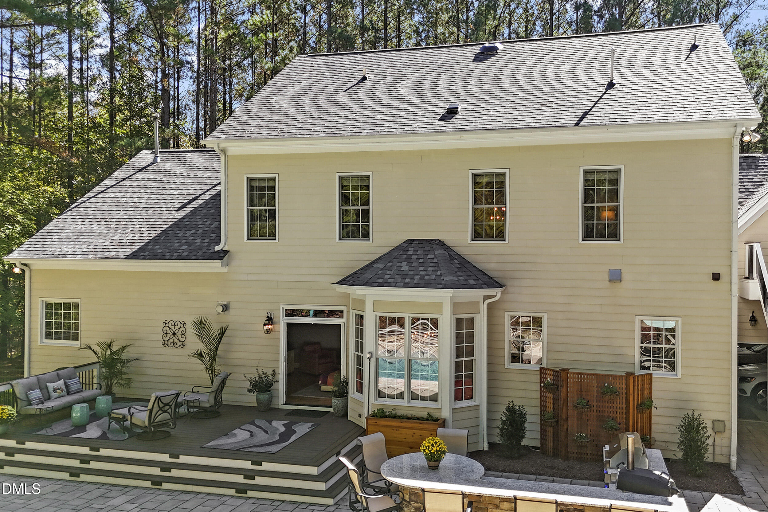 905 Olde Thompson Creek Road Apex, NC 27523 - Photo 58 of 67 a aerial view of a house