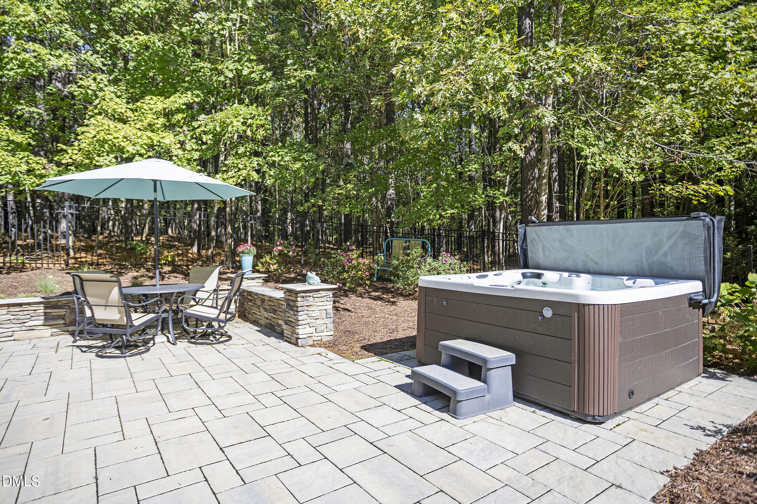 905 Olde Thompson Creek Road Apex, NC 27523 - Photo 8 of 67 Patio & Hot Tub