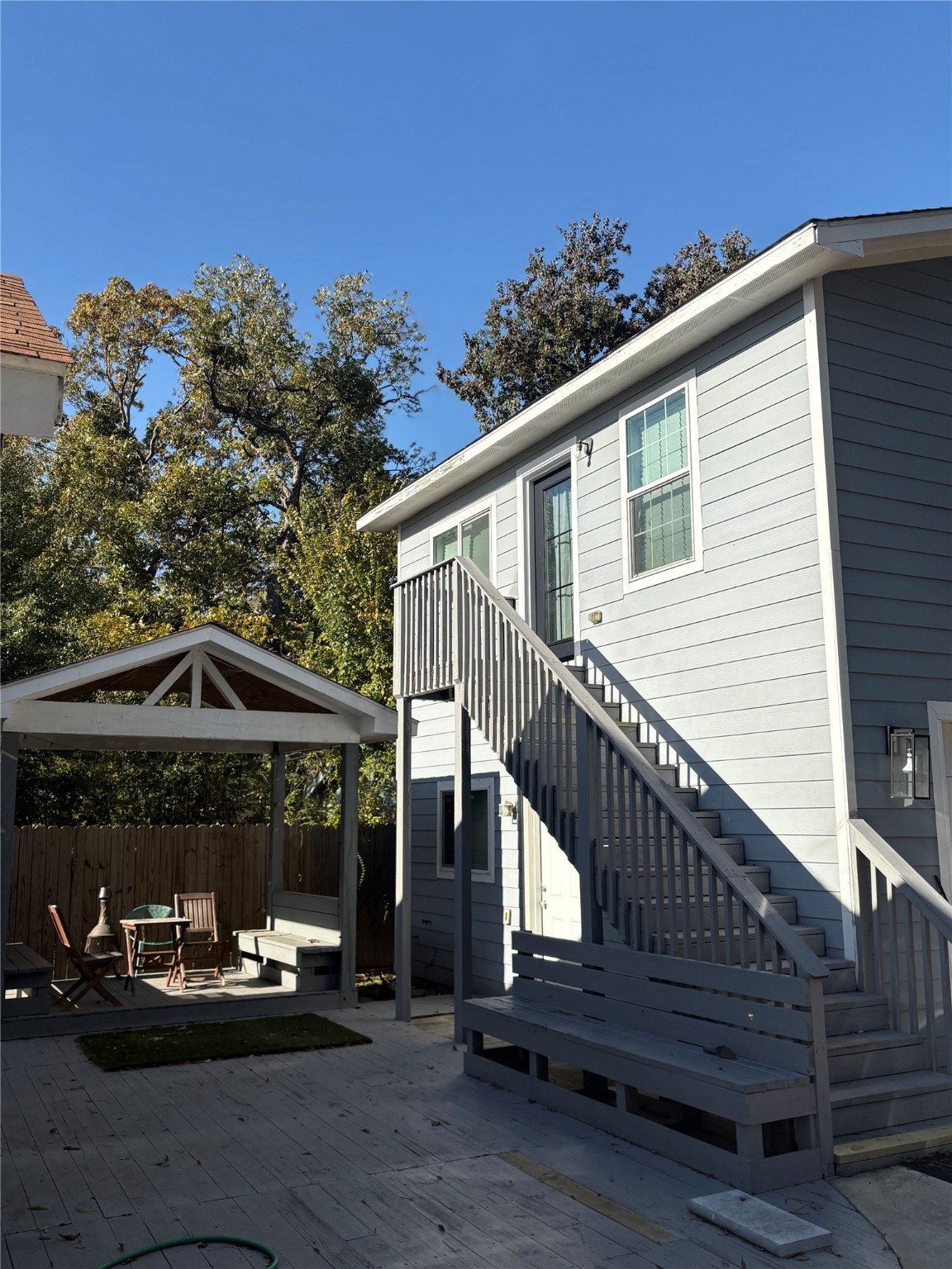 3021 Gray Street Houston, TX 77004 - Photo 6 of 37 a view of house with backyard and deck