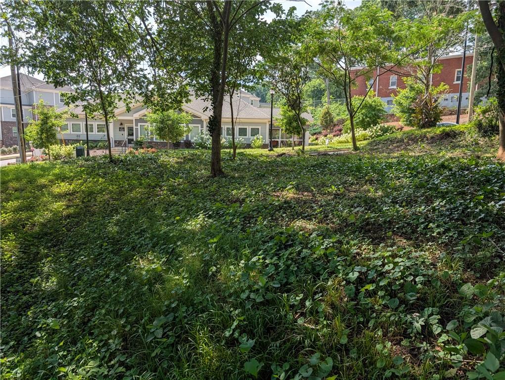 62 Hardwick Street Southeast Atlanta, GA 30315 - Photo 2 of 2 a view of a backyard with large trees