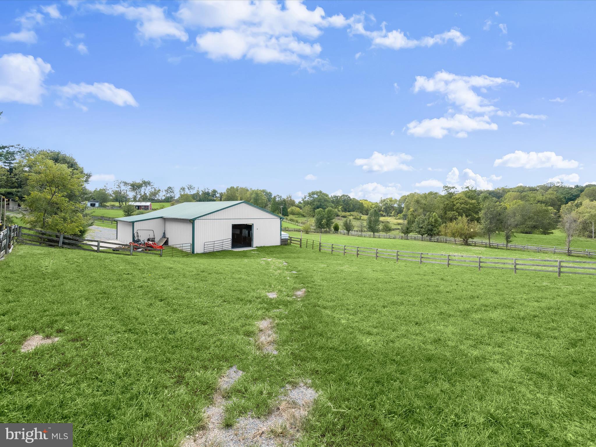 10216 Fountain School Road Union Bridge, MD 21791 - Photo 112 of 125 Aerial View, Exterior of Barn