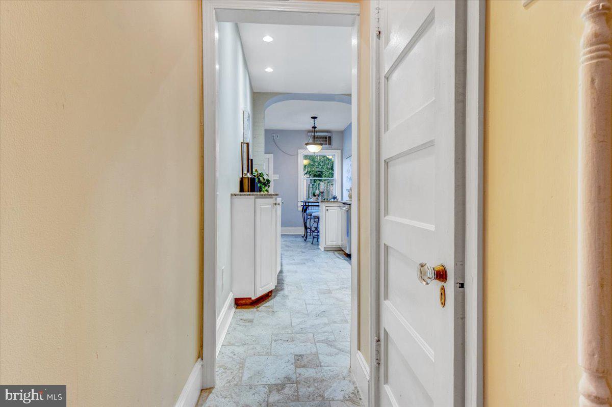 1133 Columbia Road Northwest Washington, DC 20009 - Photo 15 of 57 View from hall and power room to your right