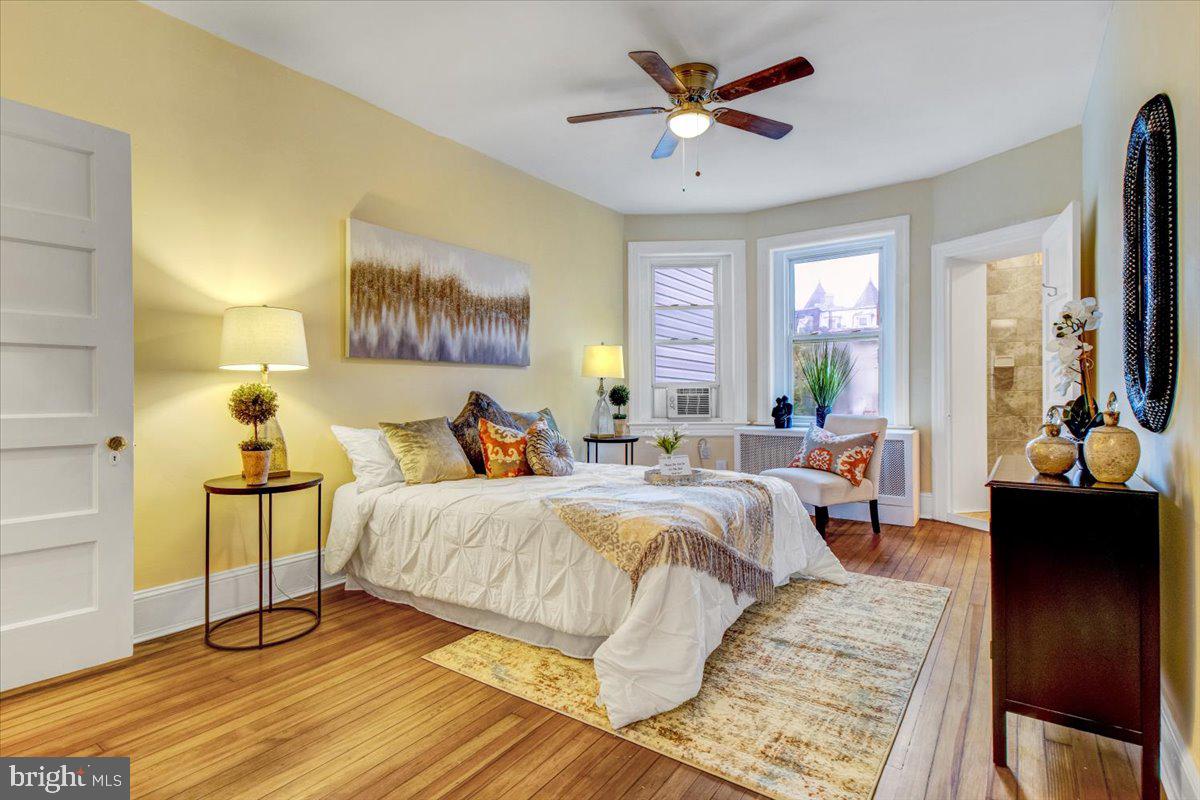 1133 Columbia Road Northwest Washington, DC 20009 - Photo 24 of 57 Primary bedroom with nice walk-in closet